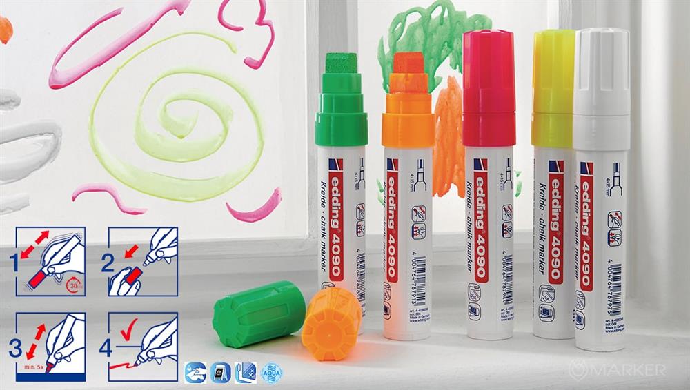 Kredni marker Edding 4090 4-15 mm
